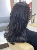 暗めアッシュカラー