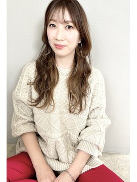 サロンプレッジエビノマル(salon PLEDGE ebinomaru) レイヤー×ロングスタイル