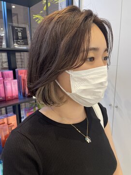 サンド 大阪梅田(sand) @eri_sand_大阪梅田駅/美髪/ネビージュ/大人かわいい