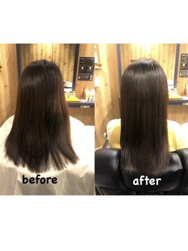 カミケンパセオ(kamiken.paseo) 朝のセットが楽ちん＊髪質改善ストレート【カミケンパセオ】