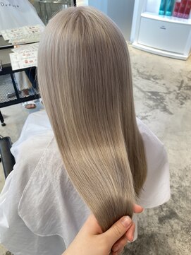 ゲーム 原宿店(GAME) ベージュ/ダブルカラー/ケアブリーチ/髪質改善/原宿