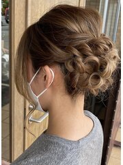 ヘアアレンジ・ヘアセット・結婚式・デート【豊見城・糸満】