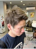 メンズアッシュベージュ