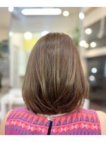 軽やかエメラルド×ニュアンスハイライト