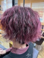オーブ ヘアー リリー 博多2号店(AUBE HAIR lily)&nbsp;ピンクラベンダーカラー