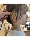 フェースフレーミングインナーカラー