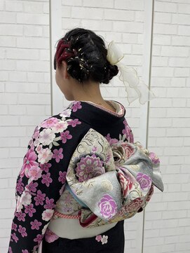 麗美容室 ヘアセット