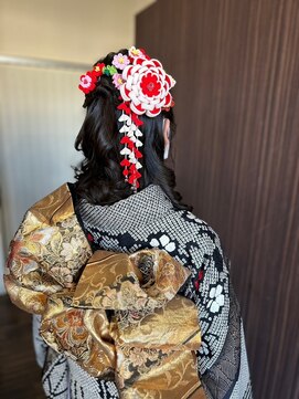 エフプロモーションフローラ(FLORA) はたちの集いヘアセット