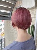 ブリーチカラーでショートヘアに　[成田駅]