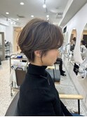 【Memories 銀座　渡来】カットが上手い◎ふんわりショートボブ
