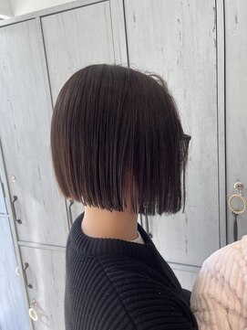 シュシュバイジャガラ 千葉駅北口店(chou chou byJAGARA) ボブ×アッシュカラー【chouchou千葉・千葉駅】