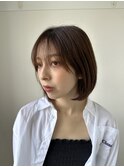内巻き小顔ボブ