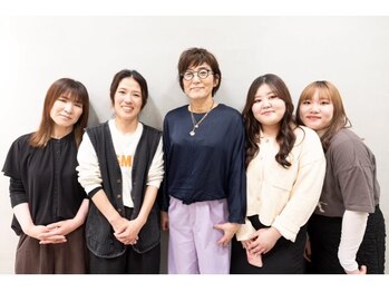 リノ(lino)の写真/女性スタイリストのみ在籍◎女性目線の提案と高い技術で、あなたのなりたいを叶えます♪