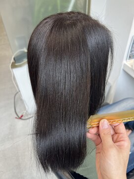 トランス(TRUNS) カット+ケアカラー+髪質改善ULTOWAトリートメント