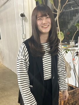 リジェール 金山店 レイヤーカット/アッシュブラウン/くびれ/髪質改善/金山