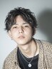 メンズカット+ナチュラルパーマ_￥9790【上野/髪質改善/メテオカラー】