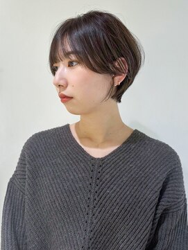 アイティー バイ アルバム 浦和店(IT by ALBUM) 似合わせカットマロンベージュメルティカラー_ba498671