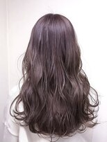 ラックスビーハカタ 福岡博多バスターミナル店(LUXBE HAKATA) 春カラー大人可愛いブリーチなしやわらかピンクグレージュ