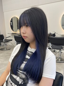 レノ(RENO) インナーカラー/ブルー