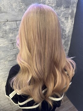 プライズ アイリス 池袋東口店(prize Iris) ミルクティーカラーダブルカラー韓国ヘア池袋