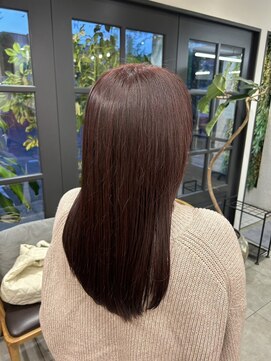 リサプラン(RISA plan) ワインレッド/ロング