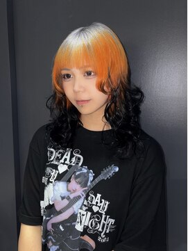 ゲームバイアランスミシー 心斎橋(GAME by Alan Smithee) デザイン／ダブルカラー／ケアブリーチ／エフェクトブリーチ