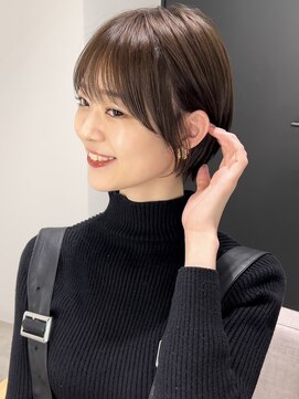 ビューシンサイバシ(VIEW SHINSAIBASHI) くすみカラー ミントアッシュ 韓国マッシュ オリーブグレージュ