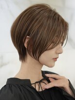 エリマ 横浜西口(elima) 横浜西口ショートカットくびれショートベージュカラー韓国30代