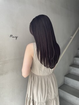 レイキョウト(Ray Kyoto) 『RayKyoto』さりげない大人ロング パールグレージュ 20代30代