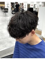 ラヴィズムバイフィフス(LUVISM by fifth) メンズニュアンスサーフシャドウパーマ波巻きツイストスパイラル