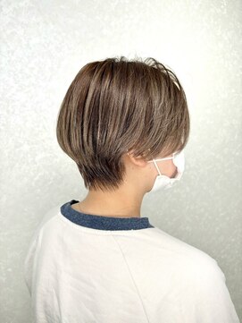 メイ 十条店(mei) 髪質改善/顔周りレイヤーカット/グレージュ[十条/十条駅]