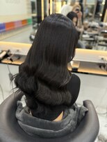 ラピス 渋谷本店(Lapis)&nbsp;グレーブラック、ブリーチなし、韓国ヘア