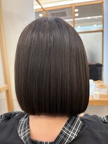 リュクスバトーバイトリコ 船橋南口店(Luxe BATEAU by tricot) ぱつんボブ♪