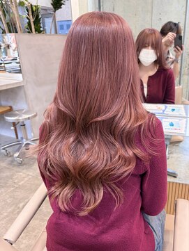 サンク 原宿 表参道(cinq) ミルクティーベージュヘーゼルベージュヘーゼルグレージュボブ