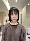 髪質改善/切りっぱなしボブ