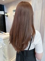 キャアリー(Caary)&nbsp;20代30代福山人気ブリーチなしマロンベージュワンカールレイヤー