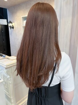 キャアリー(Caary) 20代30代福山人気ブリーチなしマロンベージュワンカールレイヤー