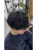 ２度楽しめるシャドウパーマ◎