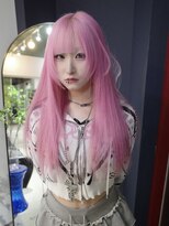 クペウヘイヴン(cope'u HAVEN)&nbsp;原宿/ウルフカット レイヤー デザインカラー ルーツカラー