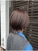 丸みショートウルフ