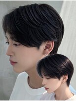 ネーム バイ グロー 大宮(NE:M by GLROW)&nbsp;☆曲がる縮毛フェザーショート毛流れパーマブリーチ無しダブル