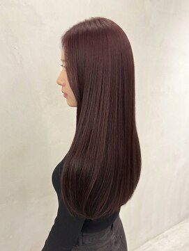 スタートウキョウ 渋谷駅(STAR TOKYO) ダメージ最小限縮毛矯正ロングヘア髪質改善艶髪ヘア
