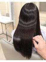 リエラ 池袋西口(Riela)&nbsp;カット+極潤光沢カラー+髪質改善4stepTR　＃池袋