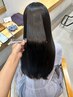 【森指名限定】 カット+縮毛矯正