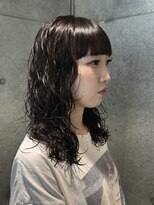 ラヴィズム 栄店(LUVISM)&nbsp;ミディアム/ボブ/レイヤー/顔周りレイヤー/パーマ/艶カラー