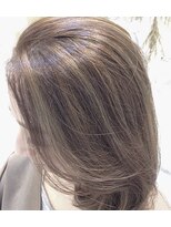 キュアー 千葉店(hair&make cure)&nbsp;外国人風ハイ＆ローライト＆潤いトリートメン！