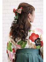 ヘアメイク アヴァロン 橋本店(HAIR MAKE Avalon)&nbsp;【Avalon橋本】大人ゆるフワハーフ［橋本/橋本駅］