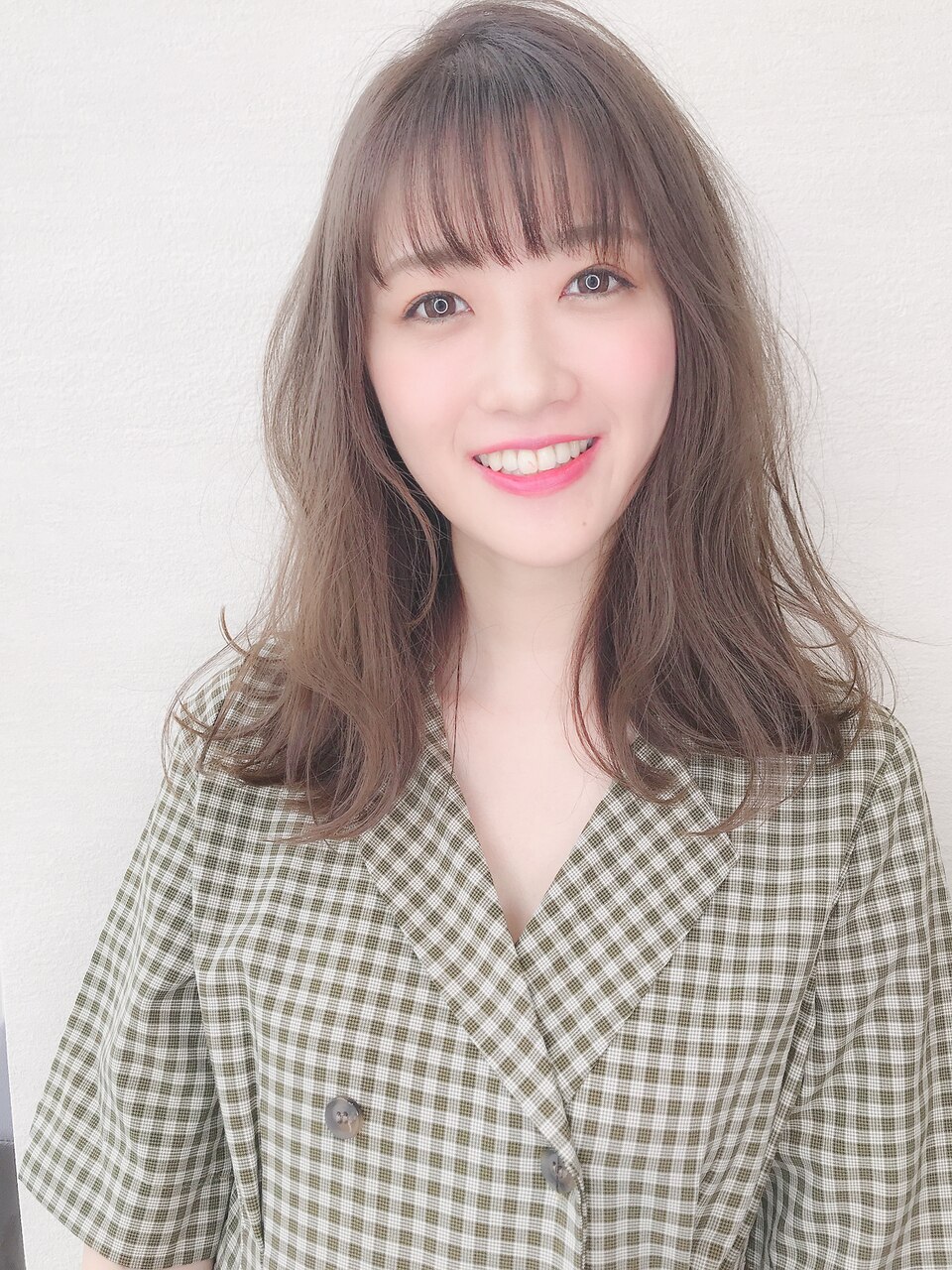 ”カラーの度に楽ちん普段ケア”カット+オーガニックリタッチカラー/7500