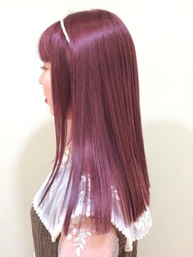 ジーナ 渋谷駅前(Zina) 【Zina 渋谷】イメチェン★ヴィヴィッド★ヴァイオレットピンク