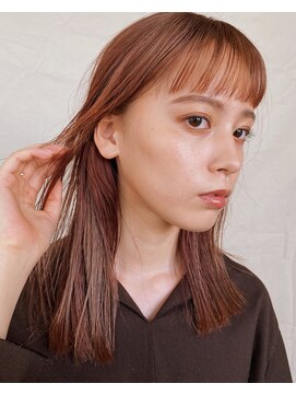 イルフレール(ill frere) ぷつっと　ストレートスタイル　ぱっつん　前髪カット　中津